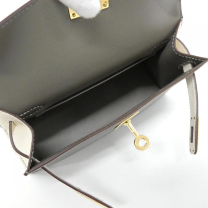 Hermes Mini Kelly 2 Bag Gris Meyer — view 6