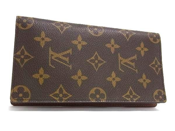 Louis Vuitton M61823 Monogram Porte Barrule Carte Cles Di Fold Long
