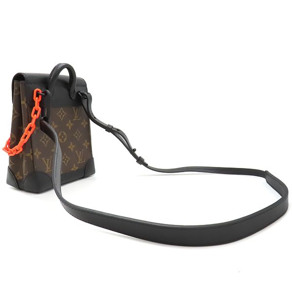 Louis Vuitton Shoulder Bag Steamer XS Monogram Canvas Leather Monogram X Black