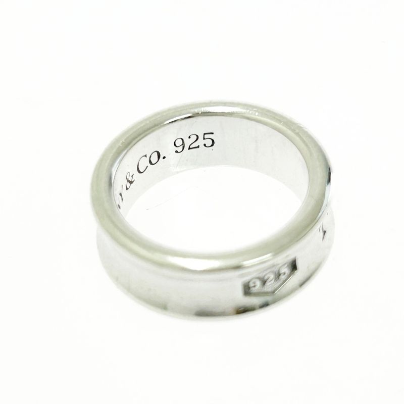 Tiffany & Co Silver 1837 Narrow Ring 7.0g 925 Engraved 487472 Ring