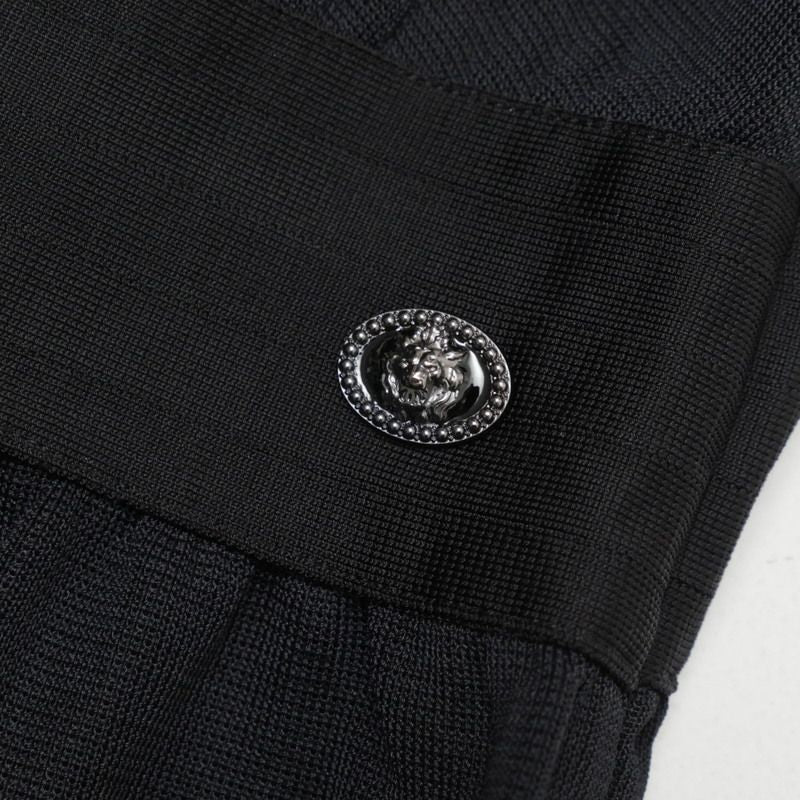 Chanel Salopettes Size 38 Knit Lion Button Made In France 20240617 Ra0020