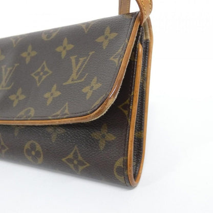 Louis Vuitton Monogram Pochette Twin GM Shoulder Bag — view 4