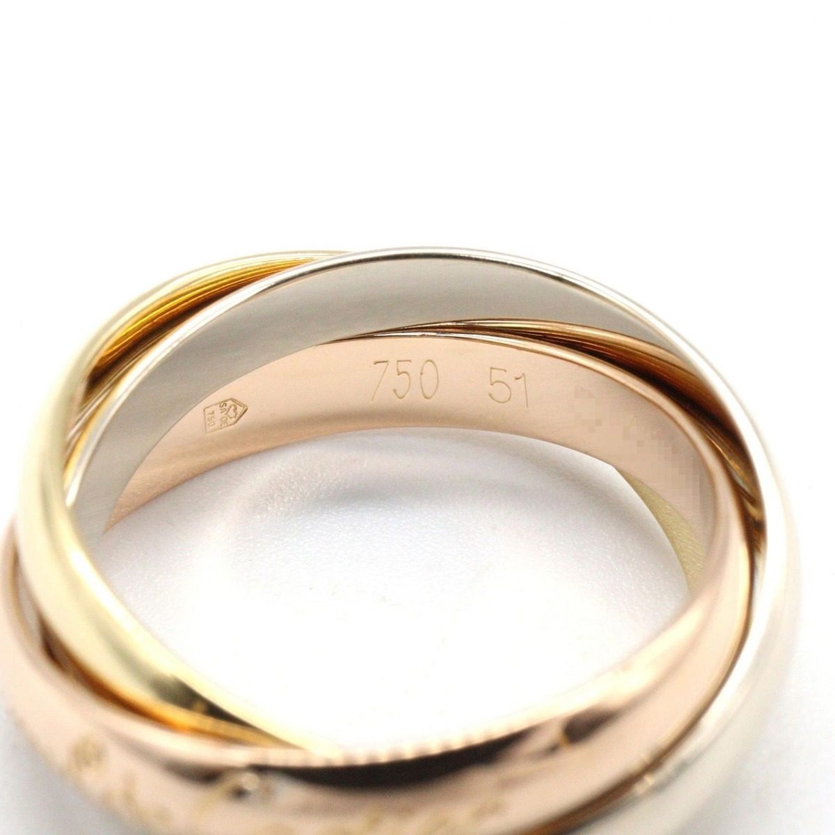 Cartier Ring Trinity 18k White Gold — view 4
