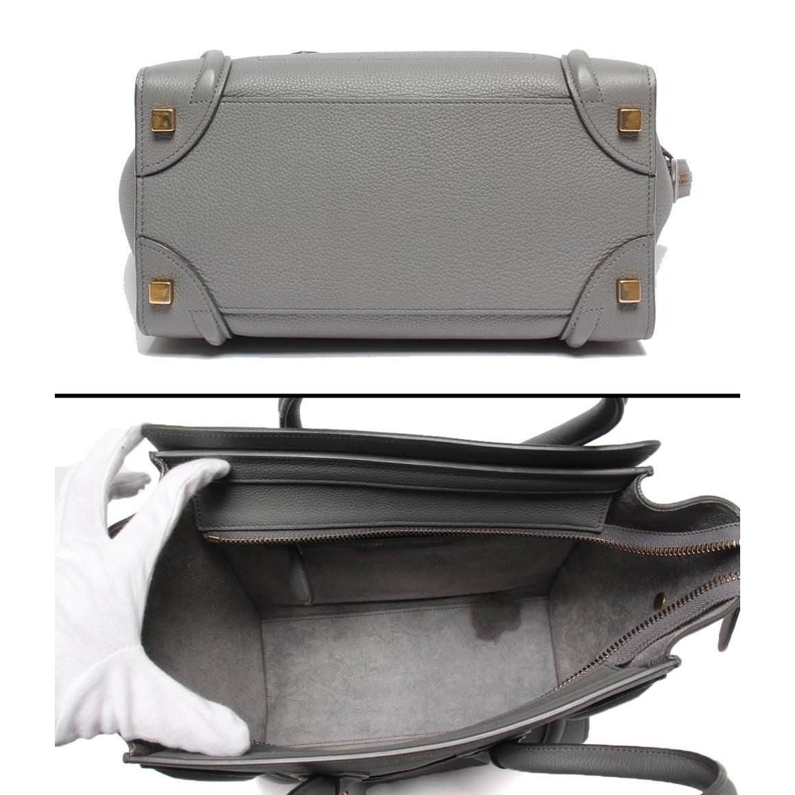 Celine Handbag Luggage Micro Cole — view 3