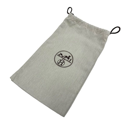 Hermes Paris Loafers Shoes Leather Black Silver Moccasins Flat Shoes Hhardware