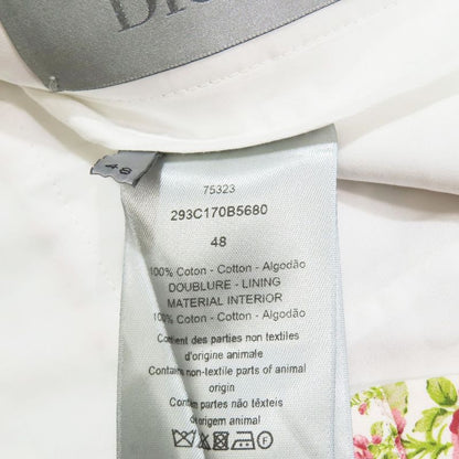 Unused 22AW DIOR Patchwork Short Half Pants Floral Rose Semi-wide 293c170b5680