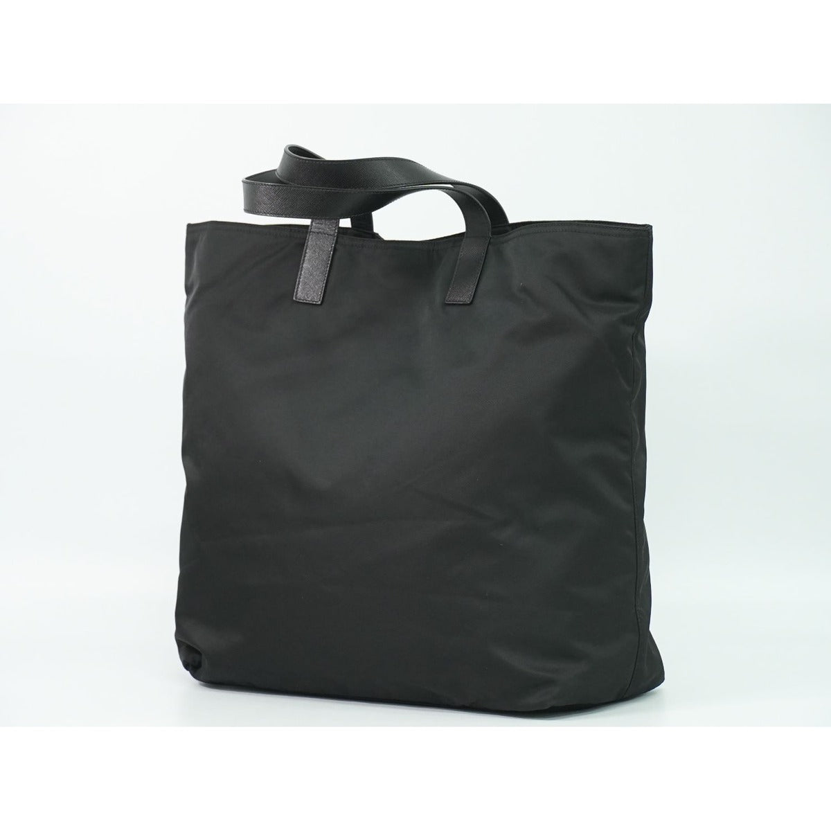 Prada Nylon Tote Bag Black — view 2