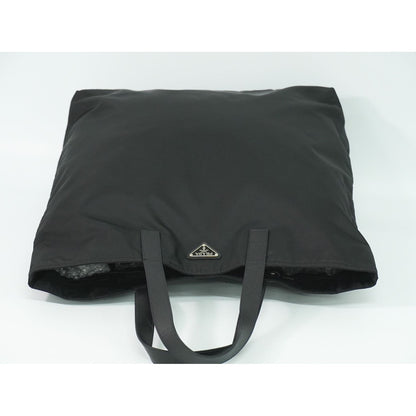Prada Nylon Tote Bag Black — view 5