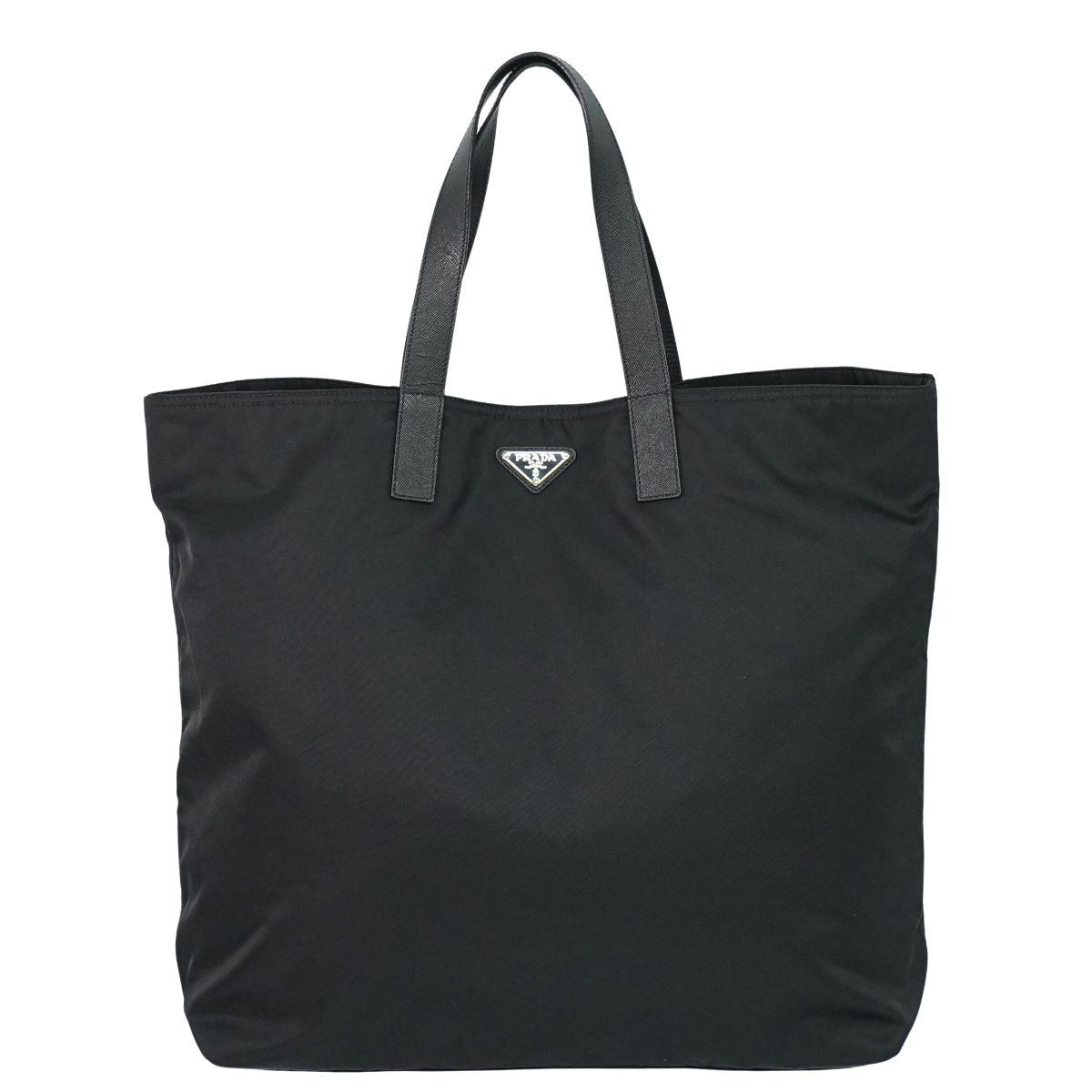 Prada Nylon Tote Bag Black