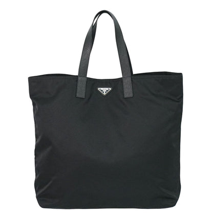Prada Nylon Tote Bag Black