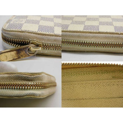 Louis Vuitton Azur Zippy Wallet White — view 6