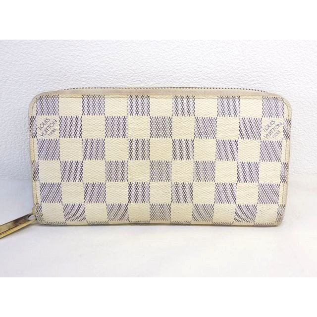 Louis Vuitton Azur Zippy Wallet White