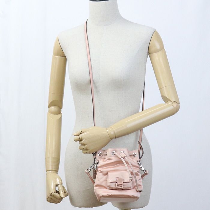 Fendi Mini Montresor Fe86637 Shoulder Bag Nylon Mini Montresor Ladies