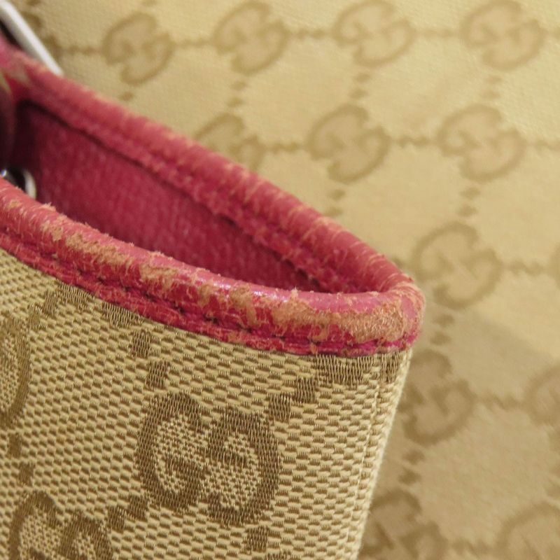 Gucci 120836 GG Tote Bag Canvas Women