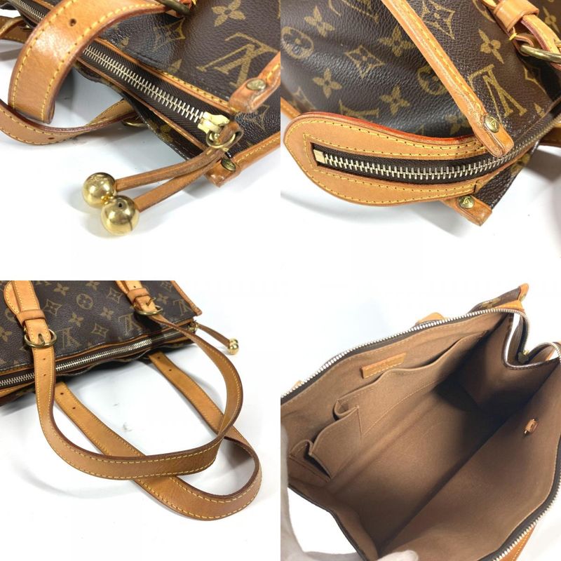 Louis Vuitton Shoulder Bag Popincoeur Luo M40007 Monogram Canvas Brown