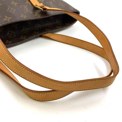Louis Vuitton Luko Monogram Leather × PVC Brown Tote Bag Gold M51155