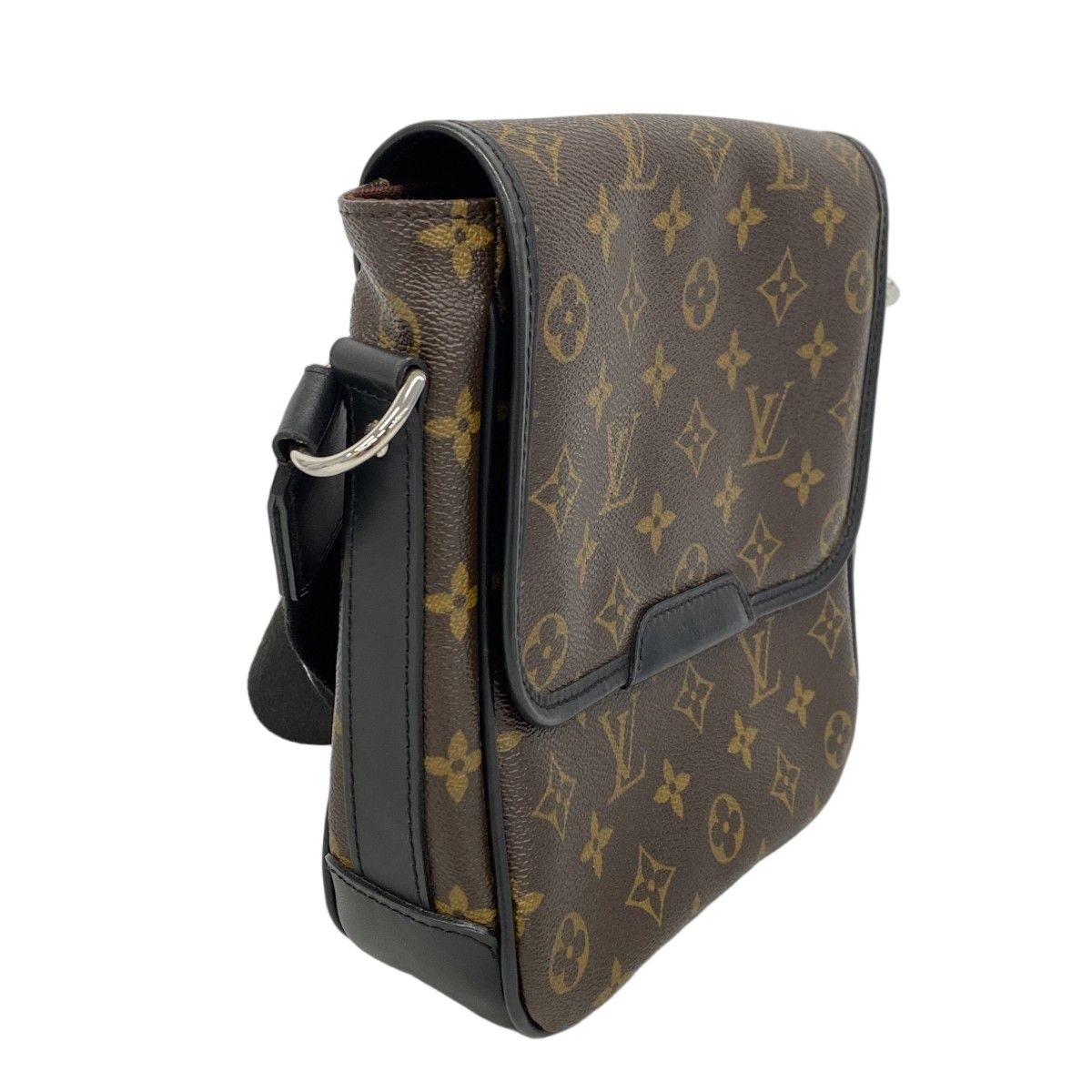Louis Vuitton Shoulder Bag Monogram Macassar Bus PM Brown — view 2