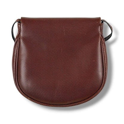Bottega Veneta Marco Polo Tassel Charm Shoulder Bag Pochette Brown — view 4