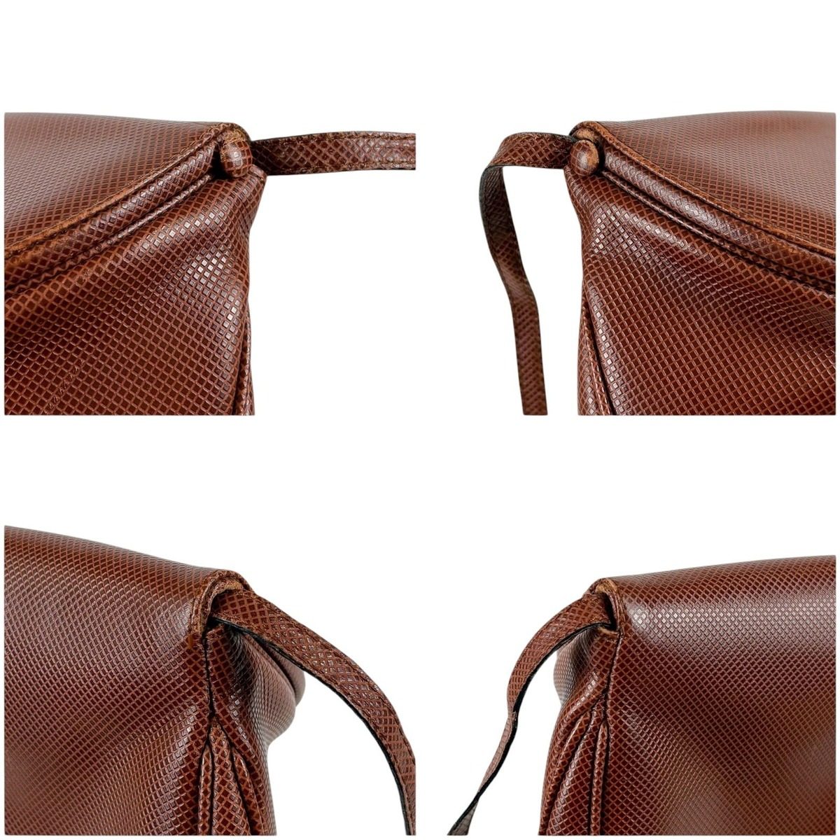 Bottega Veneta Marco Polo Tassel Charm Shoulder Bag Pochette Brown — view 6