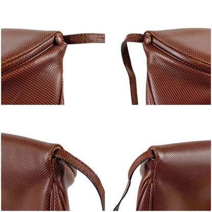 Bottega Veneta Marco Polo Tassel Charm Shoulder Bag Pochette Brown — view 6
