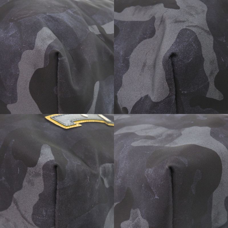 Prada 2WAY Camouflage Nylon Navy Tote Bag 1392 Prada