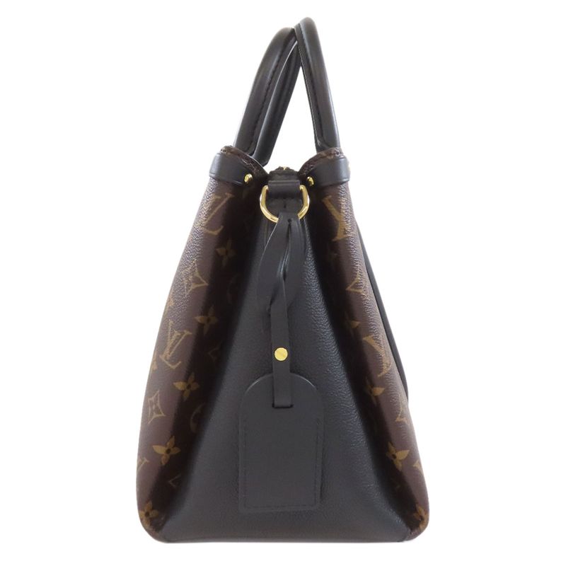 Louis Vuitton M44817 Soufflot NV MM Handbag Monogram Canvas Women