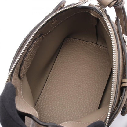 Fendi Handbag by the Way Selleria Mini Grey Je Leather — view 3