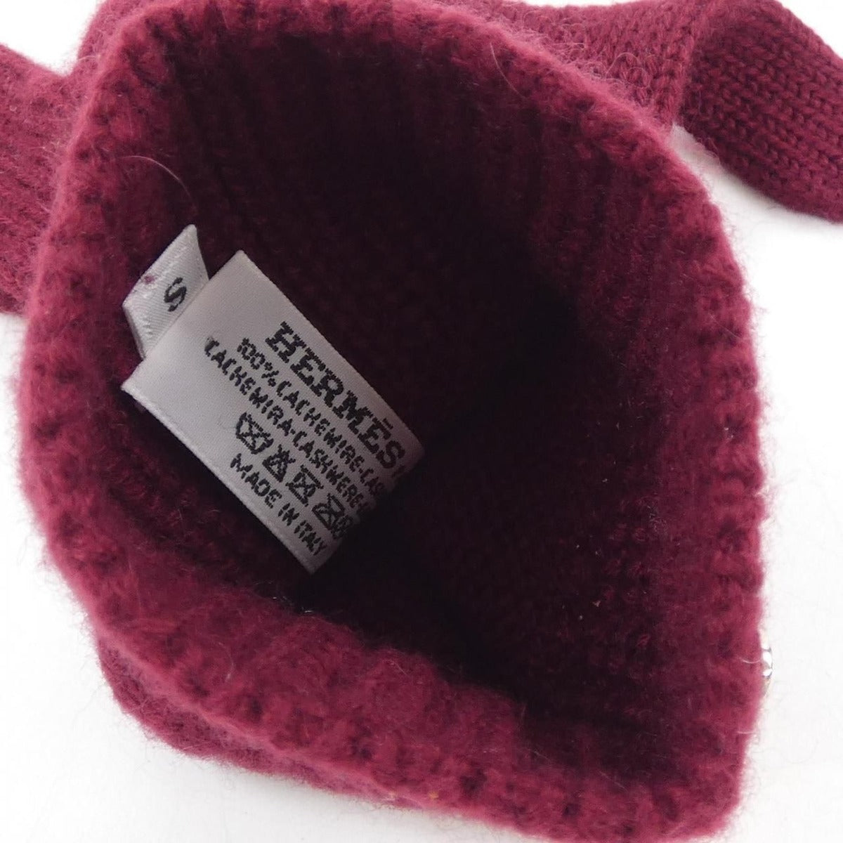 Hermes Glove Cashmere Red — view 4