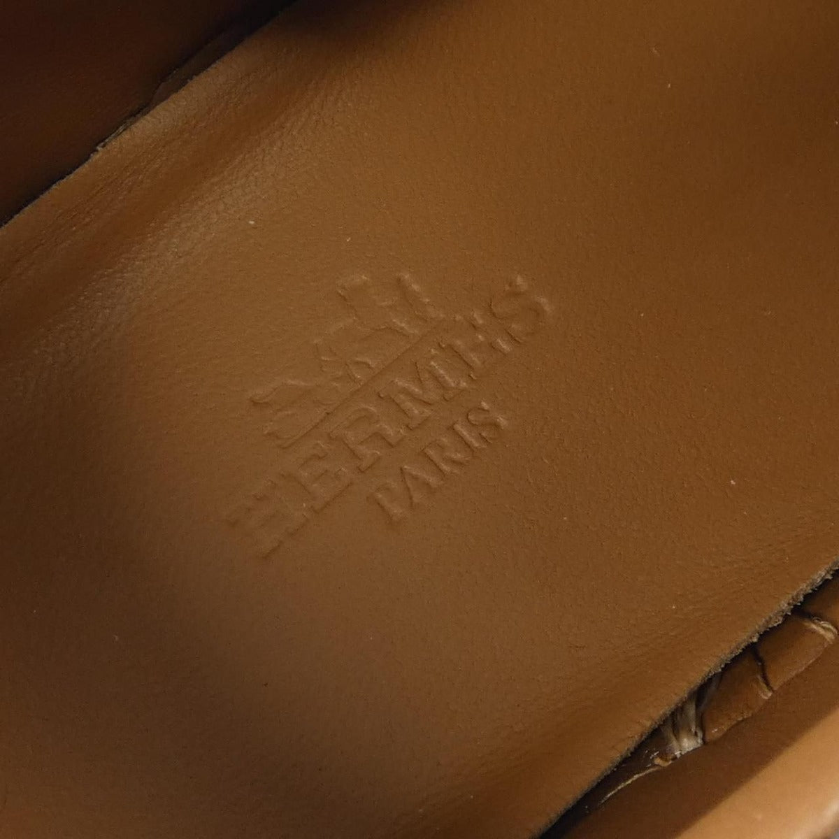 Hermes Day Kelly Buckle Sneakers Blue Brown — view 6