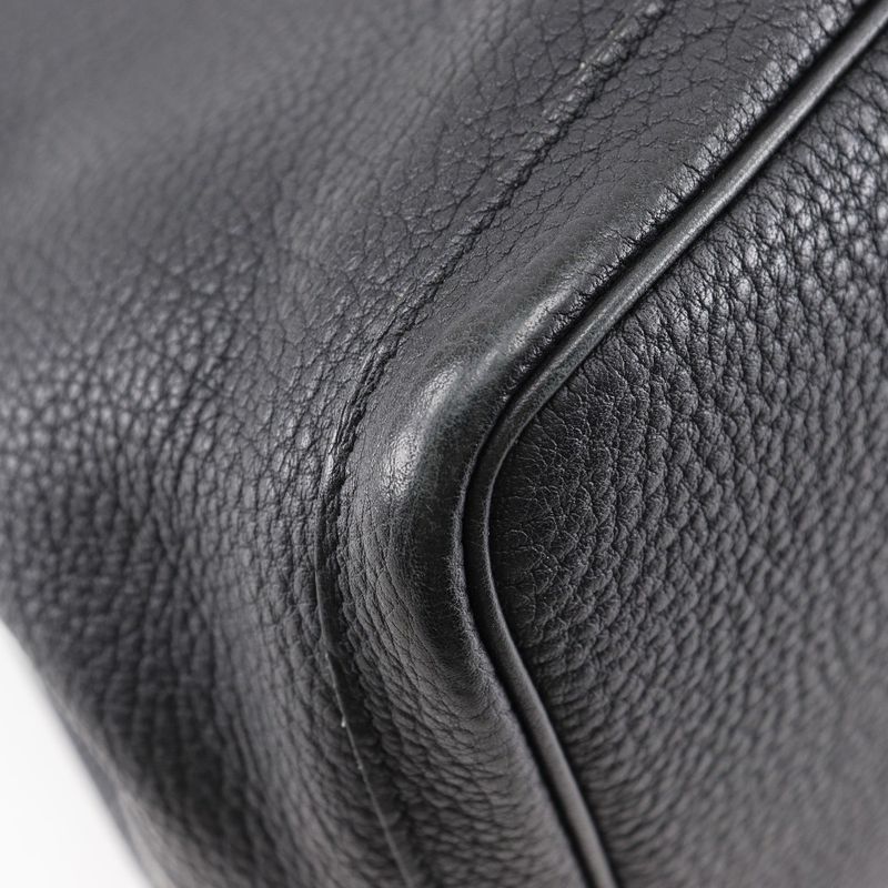 Hermes Garden Party PM Negonda Black □P Ladies Tote Bag