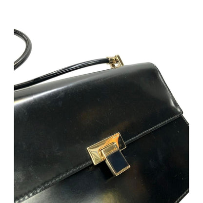 Gucci Handbag Enamel Black — view 8