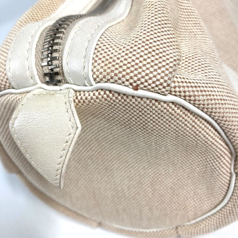 Hermes Handbag Porochon Mademoiselle Toile Ashe Beige