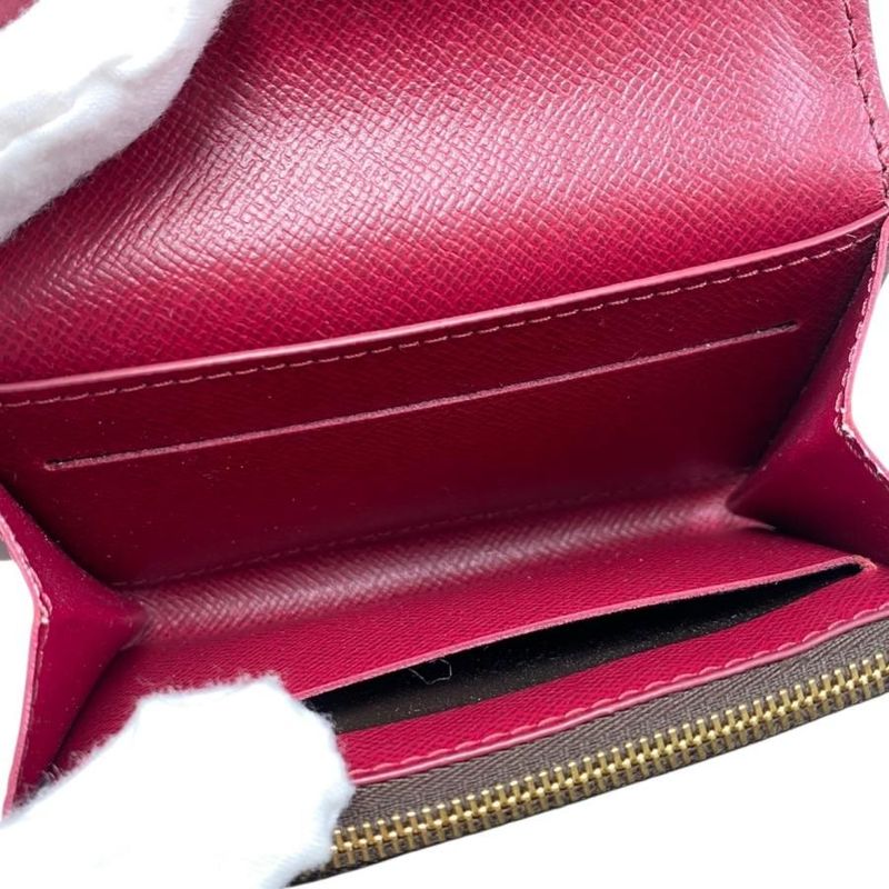 Louis Vuitton Coin Case Portmonnaie Rosalie M41939 Monogram Fuchsia Pink Louis