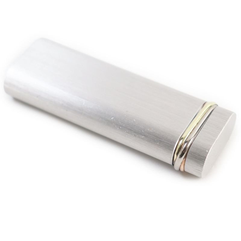 Cartier Trinity Hairline Oval Roller Smoking Toy Gas Lighter