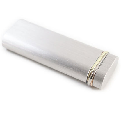 Cartier Trinity Hairline Oval Roller Smoking Toy Gas Lighter