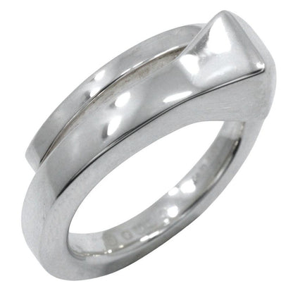 Gucci Nail Motif Silver 925 Size 9 Ladies 5.2g Ring