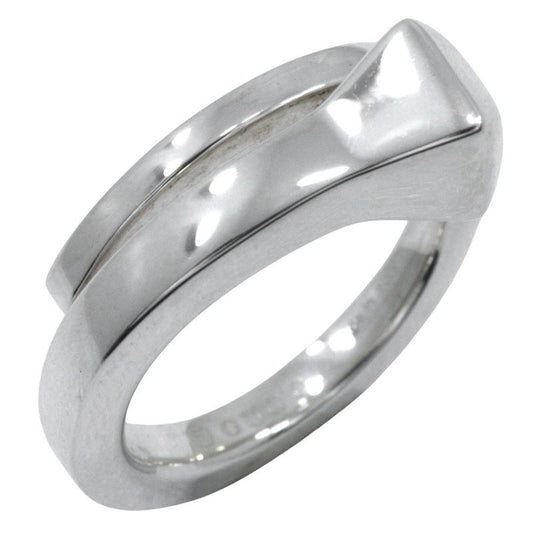 Gucci Nail Motif Silver 925 Size 9 Ladies 5.2g Ring