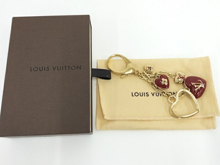 Louis Vuitton Bijoux Sac Cool Key Charm GP Heart M65759