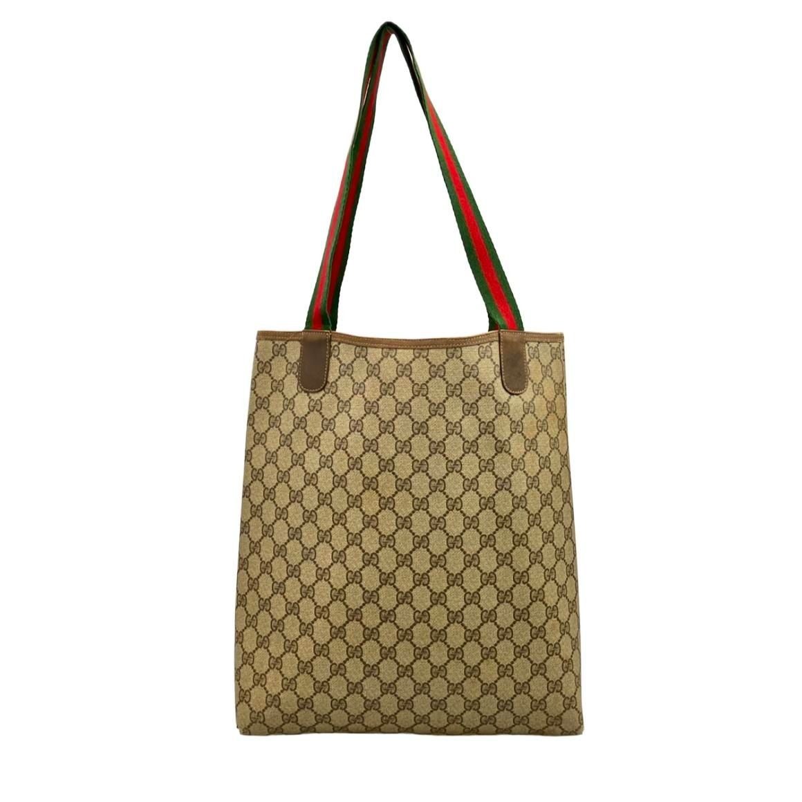 Gucci Tote Shoulder Bag Sherry Line GG Supreme — view 2