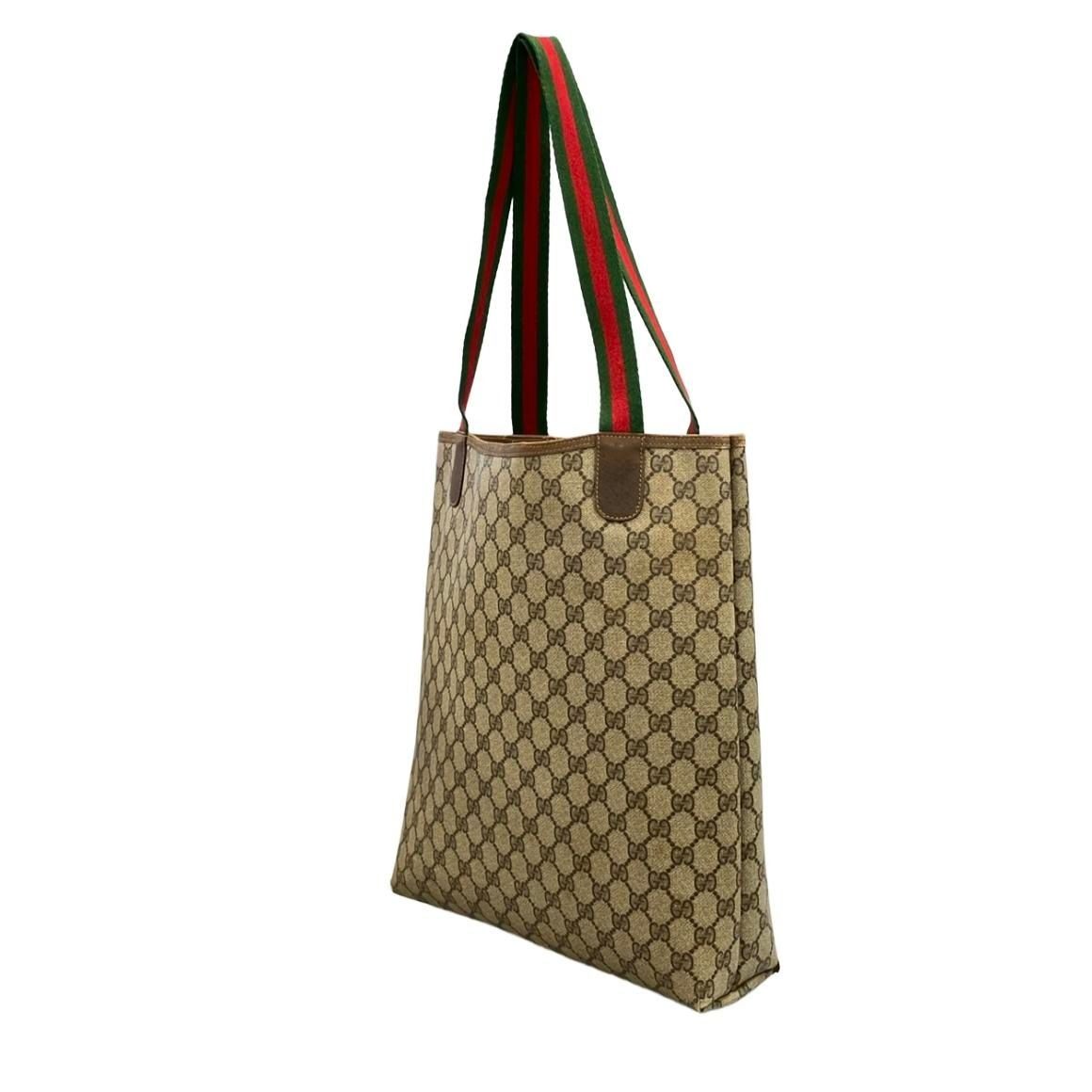 Gucci Tote Shoulder Bag Sherry Line GG Supreme — view 3
