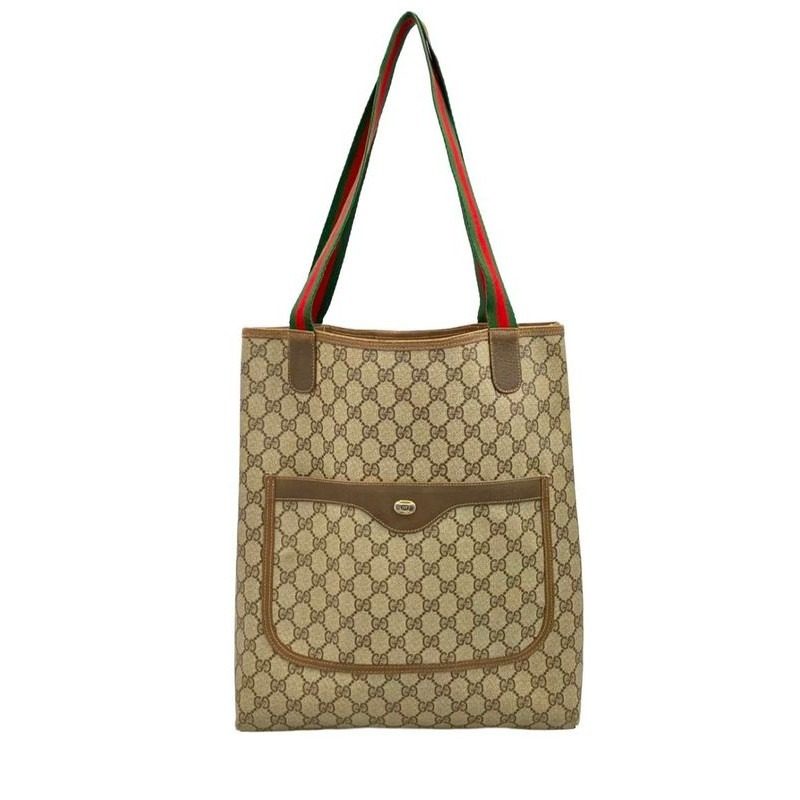 Gucci Tote Shoulder Bag Sherry Line GG Supreme