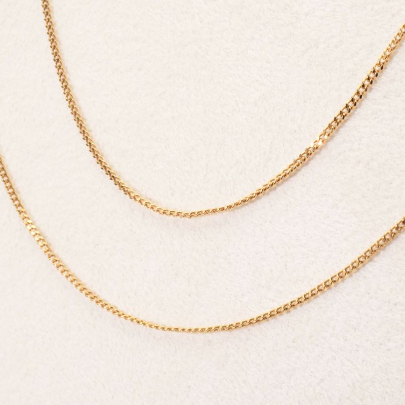Celine Gold Color Long Separable Necklace 25-106s