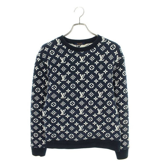 Louis Vuitton 21 SS Rm211 Q TCJ Hiy53 W Full Monogram Jacquard Crewneck Sweatshirt
