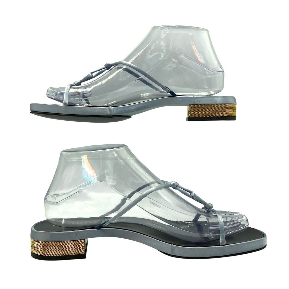 Gucci Sandals Strap Flat Blue 37 — view 2