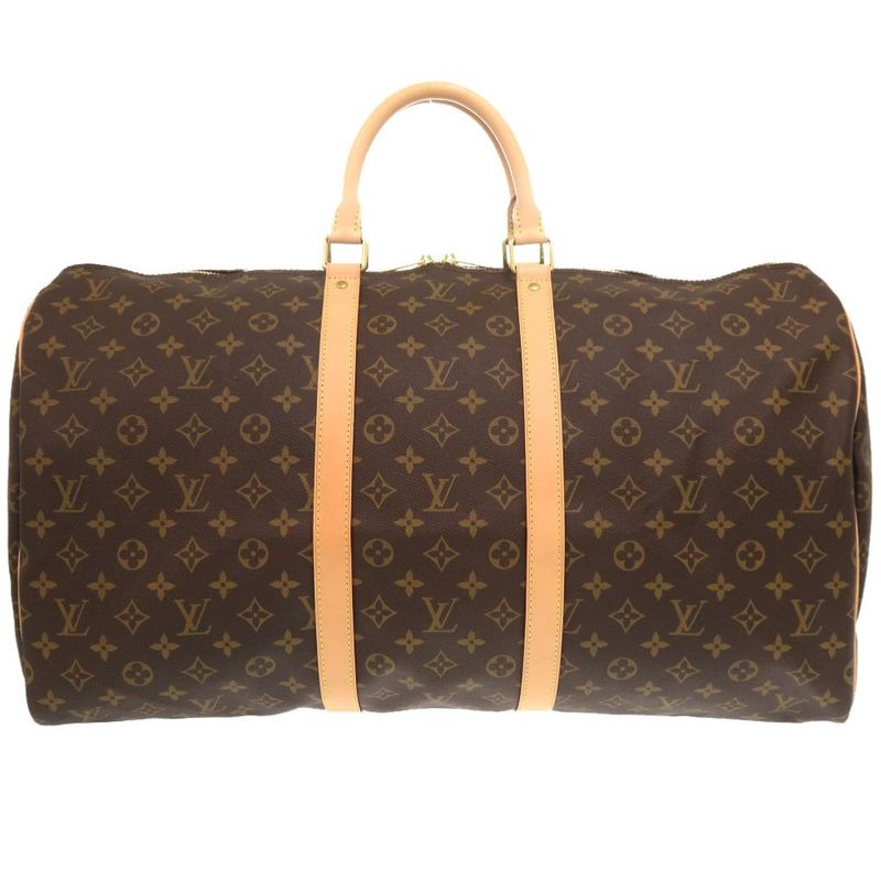 Louis Vuitton New Shape Keepall 55 Monogram Boston Bag 1213