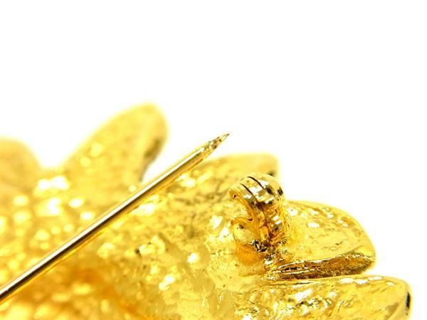 Chanel Coco Mark Vintage Lion Pin Brooch Pin Brooch Accessories Gold