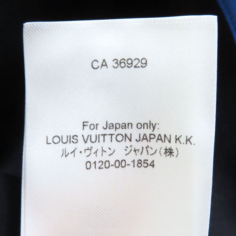 Louis Vuitton 23SS Vivid Trim Long Sleeve Top Cropped Top Black 34 Made In