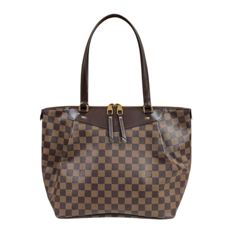 Louis Vuitton Westminster GM Damier Tote Bag Damier Canvas N41103 Brown Ladies