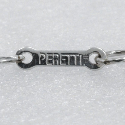 Tiffany & Co Open Heart Elsa Peretti 925 Silver Ladies 2.5g Necklace