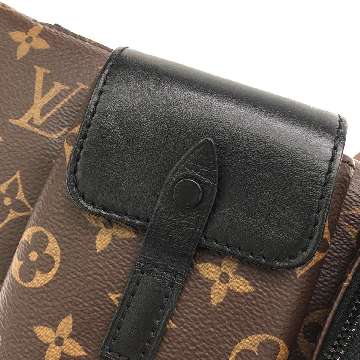 Louis Vuitton Monogram Macassar Christopher Bum Bag — view 5